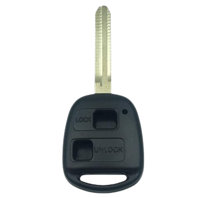 Coque commande TOYOTA 2 boutons profil 4