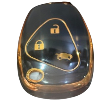 Étui noir RENAULT - 3 boutons