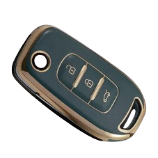 Étui noir RENAULT 3 boutons